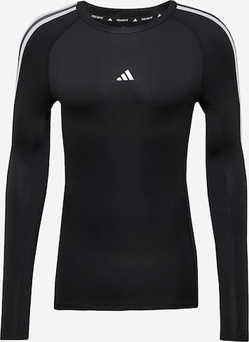 Maglia funzionale di ADIDAS PERFORMANCE in nero: frontale