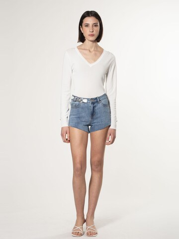 Pull-over Influencer en blanc