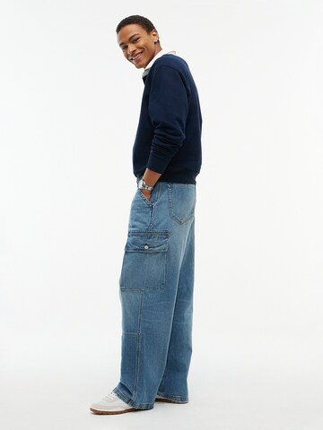 Baggy Jeans cargo 'Theo' Tommy Jeans en bleu