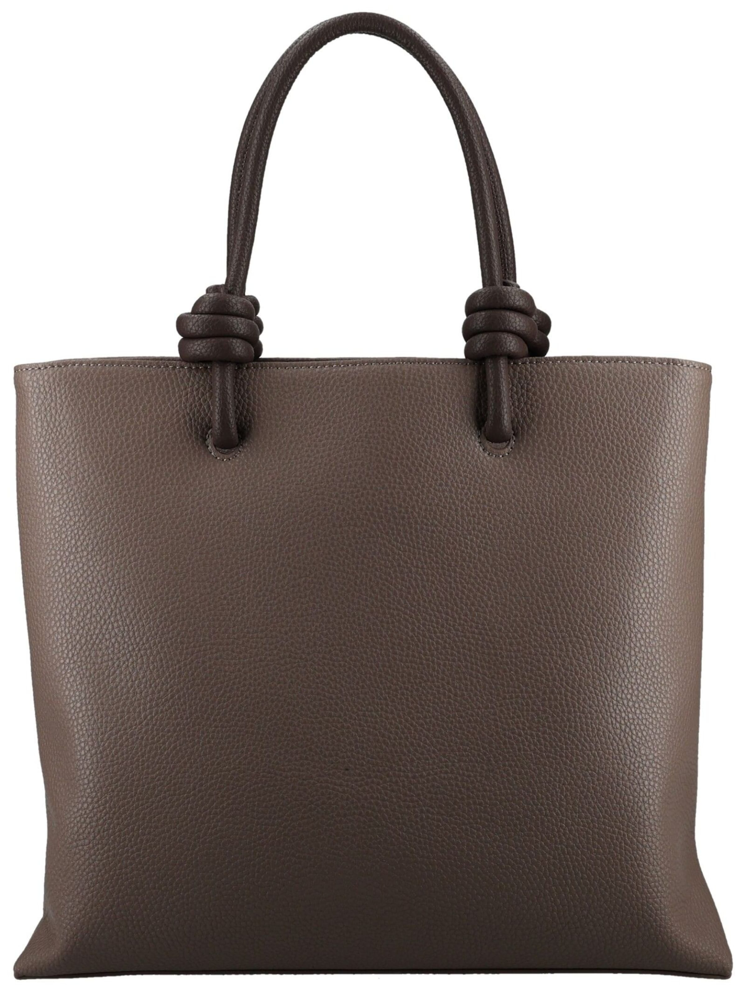 Rebelle Shopper in Braun: Rückseite