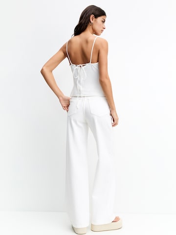 Haut Pull&Bear en blanc