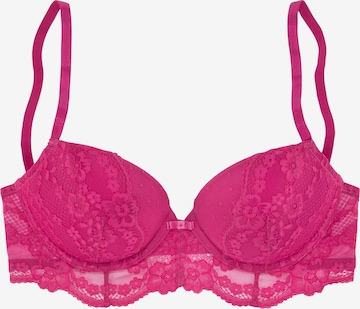 VIVANCE Push-up BH in Lila: voorkant