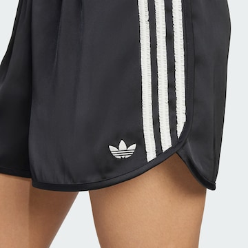 Largi Pantaloni de la ADIDAS ORIGINALS pe negru