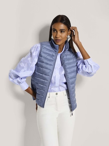 Gilet MADELEINE en bleu : devant