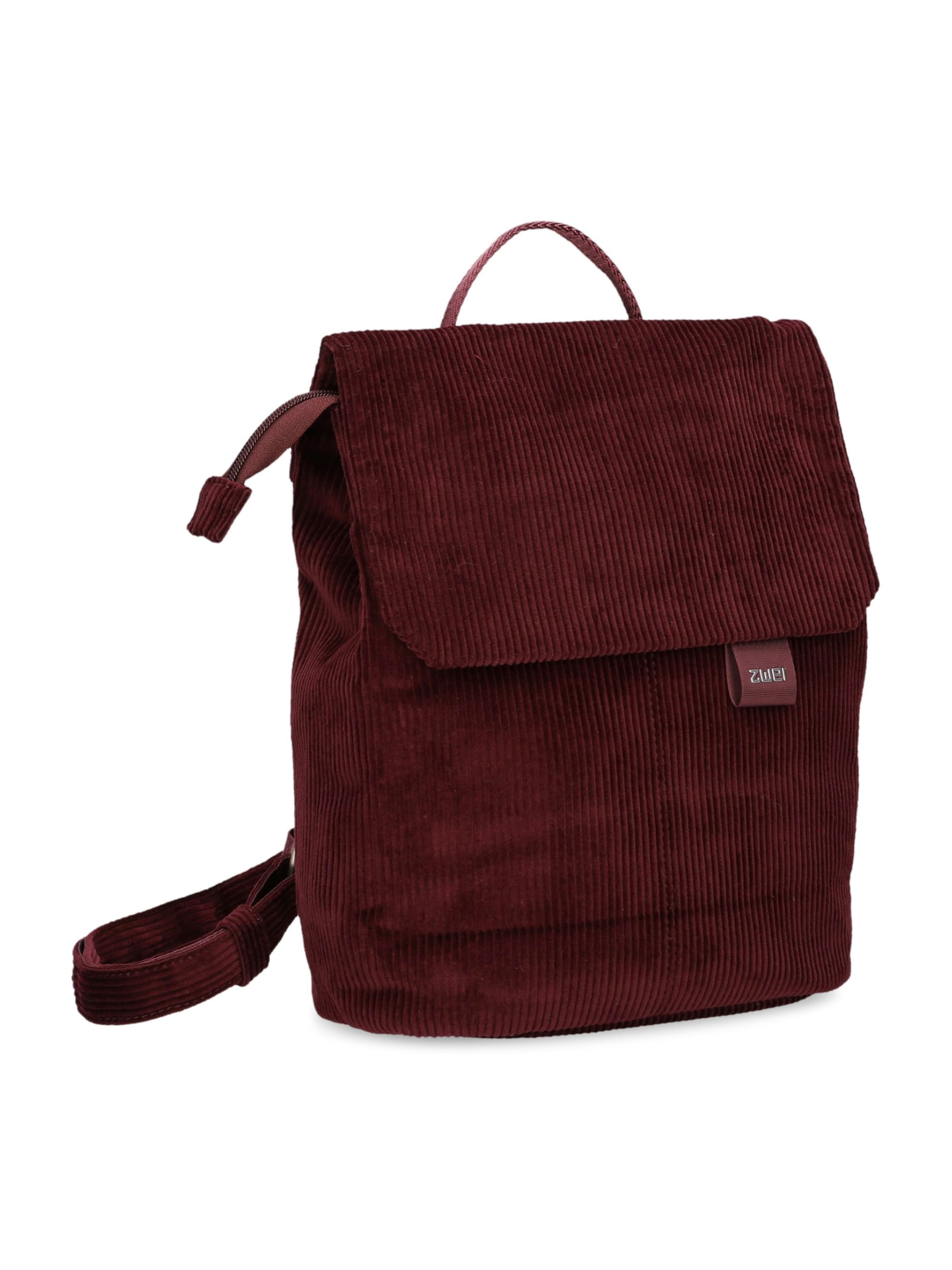 ZWEI Backpack 'MADEMOISELLE.M MR8' in Red