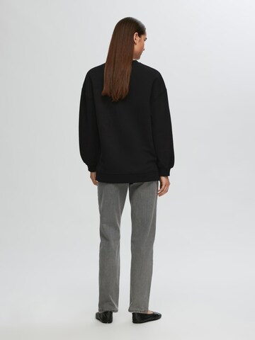 SELECTED Sweatshirt in Black