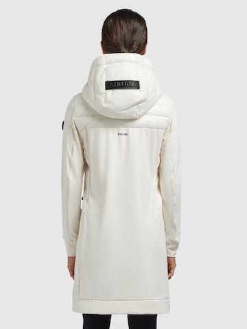 Manteau d’hiver 'Ruth' khujo en blanc