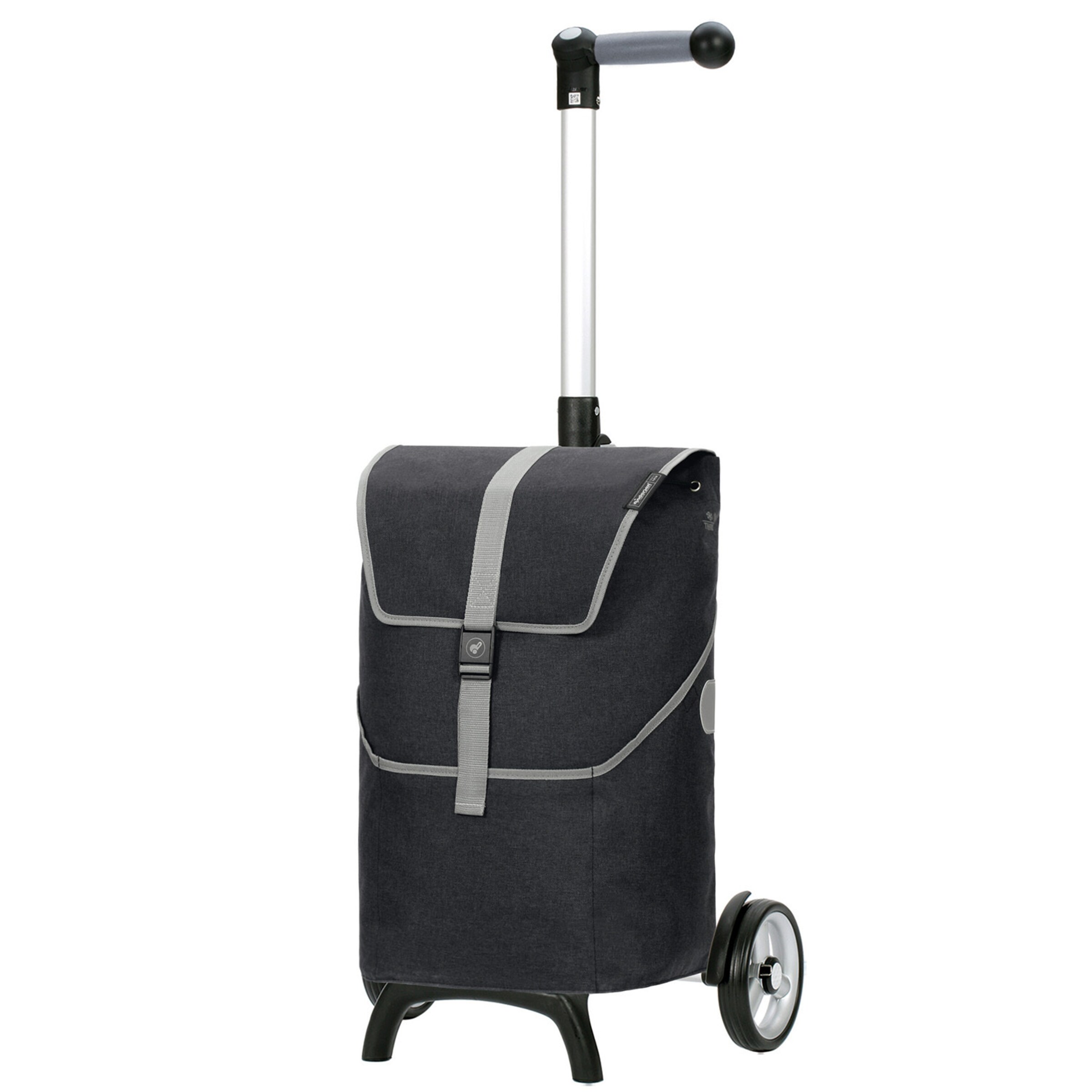 Andersen Shopper Trolley 'Mikkel' in Black: front