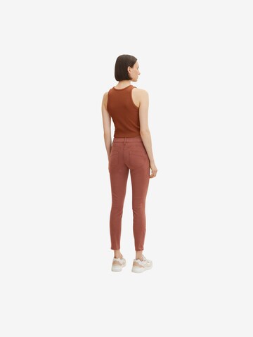 TOM TAILOR Skinny Jeans 'Alexa' in Rot