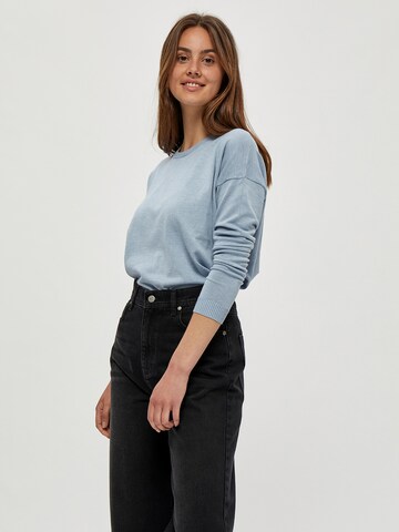 Pullover 'Elne' di minus in blu: frontale