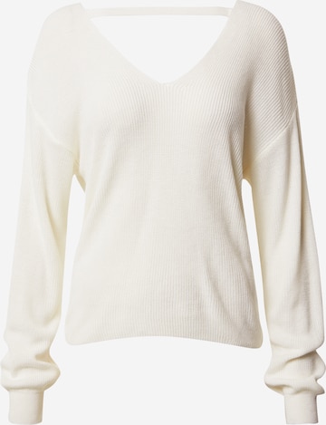 Miss Selfridge Sweater in White: front