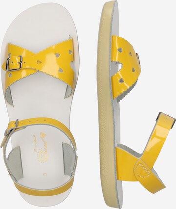 Salt-Water Sandals Sandaalit 'Sweetheart' värissä keltainen