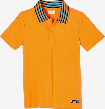 s.Oliver Shirt in Oranje: voorkant