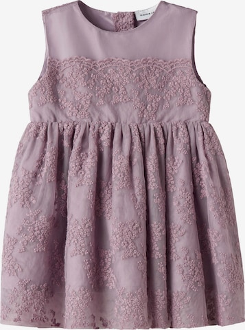 Robe NAME IT en violet : devant