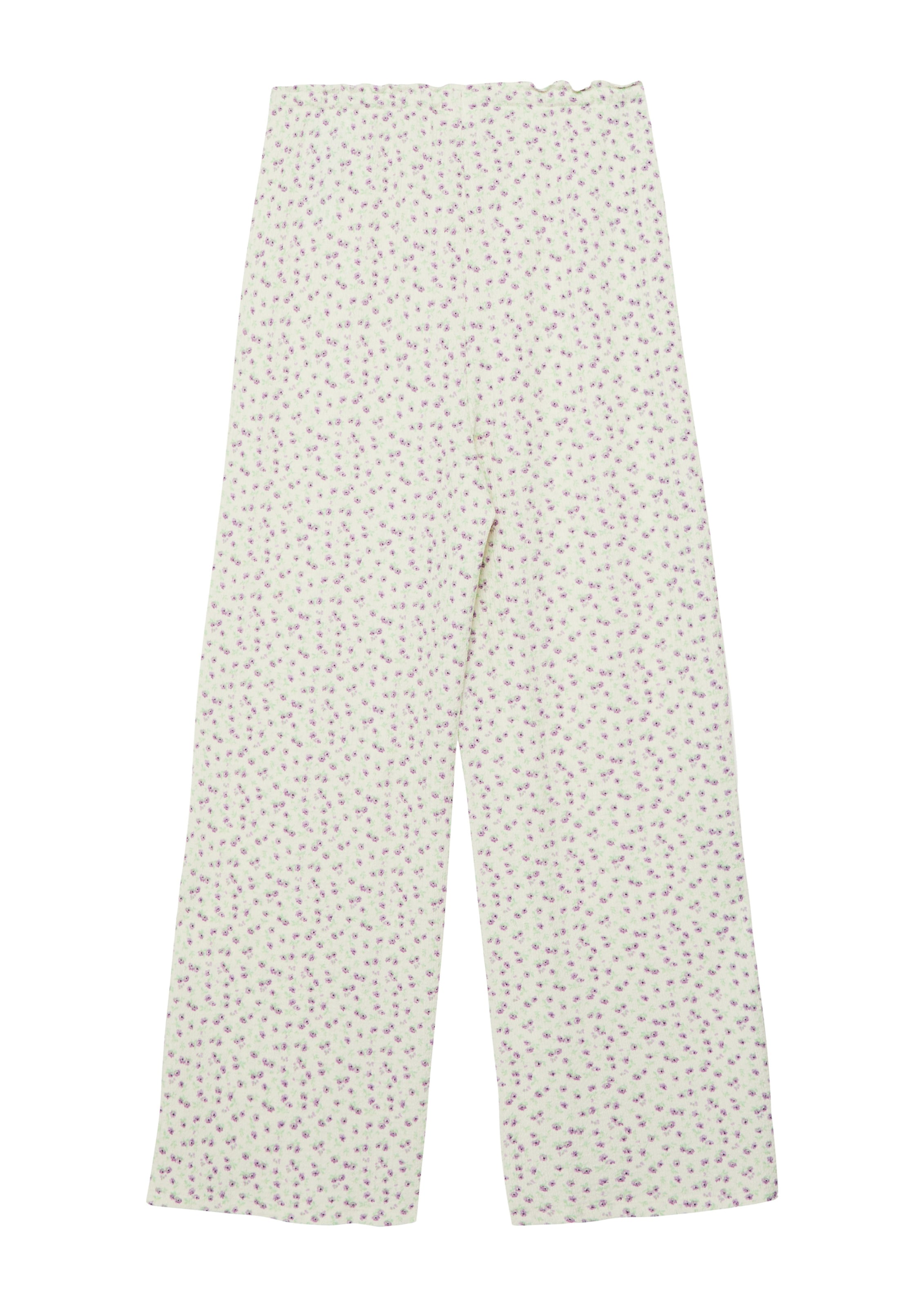 s.Oliver Wide Leg Hose in Beige