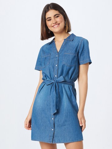 Robe-chemise 'JDYSAINT' JDY en bleu : devant