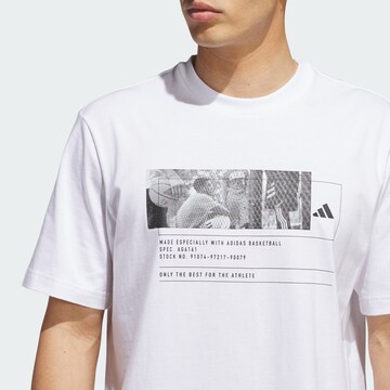 ADIDAS PERFORMANCE Funktionsshirt in Weiß