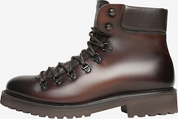 Henry Stevens Lace-Up Boots ' Barkley HB2 ' in Brown