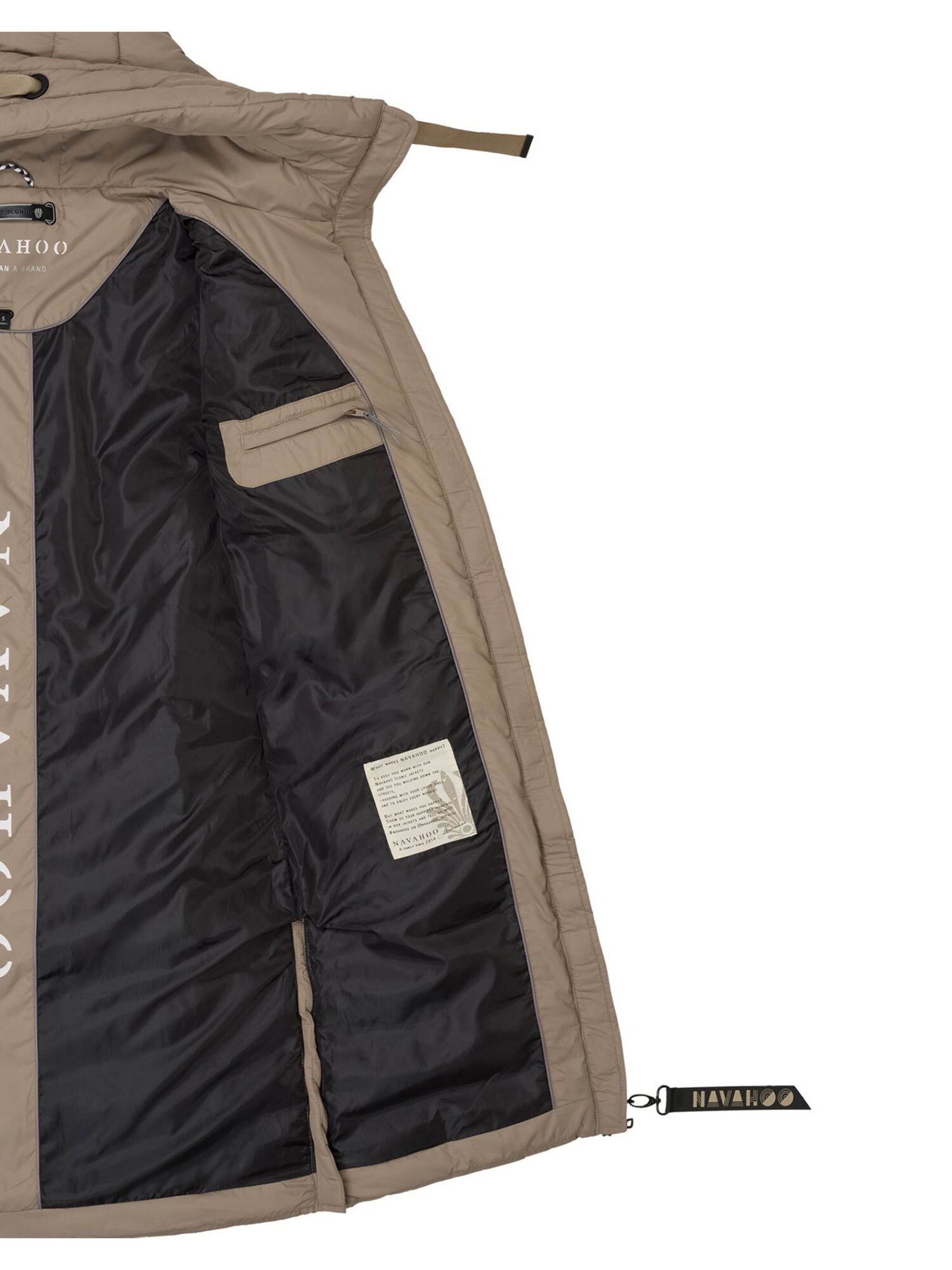 NAVAHOO Winter Coat in Beige