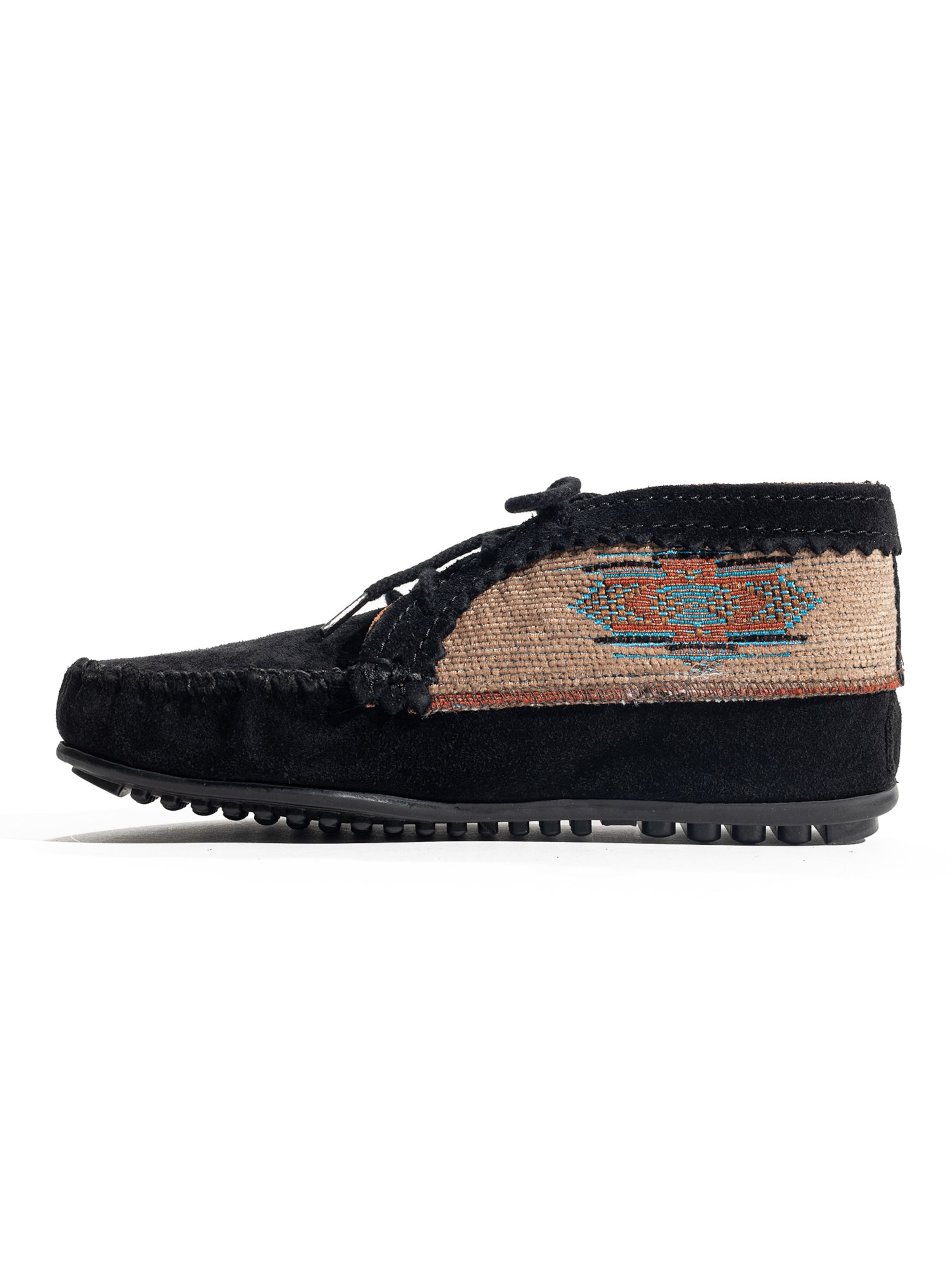 MinnetonkaGležnjače 'El Paso II' - crna boja: prednji dio