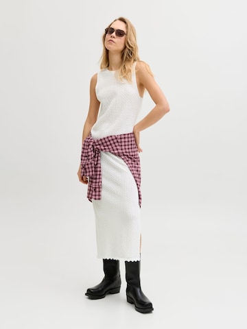 JJXX - Vestido de punto 'JXZuri' en blanco