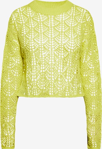 Pullover di IZIA in verde: frontale