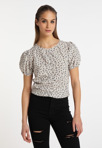 myMo ROCKS - Blusa en blanco: frente