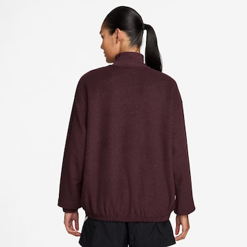 Nike Sportswear Sweatshirt 'Phoenix Plush' in Red