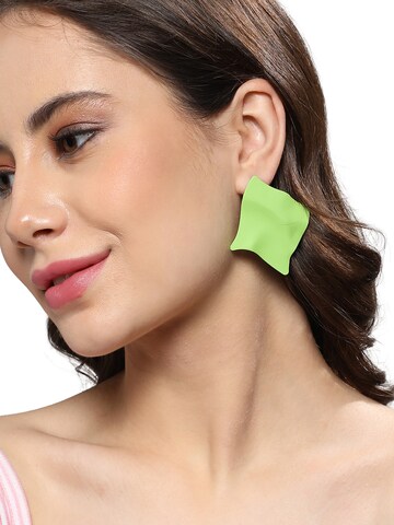 Boucles d'oreilles ' Gulafsa ' SOHI en vert : devant