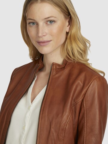 Veste mi-saison bugatti en marron