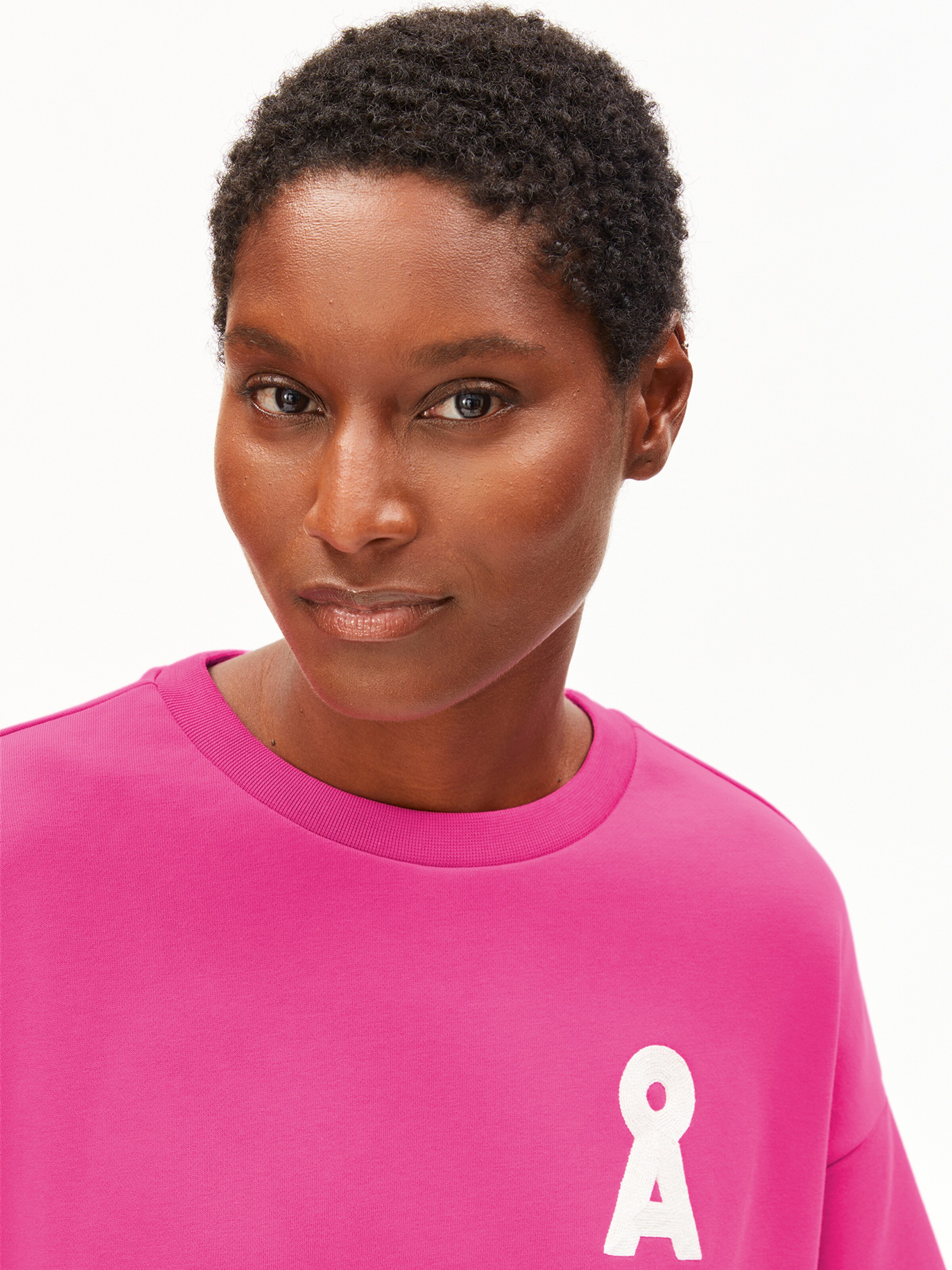 Sweat-shirt ARMEDANGELS en rose