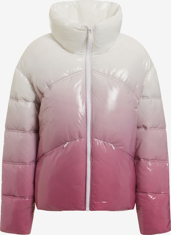 Veste d’hiver GUESS en rose : devant