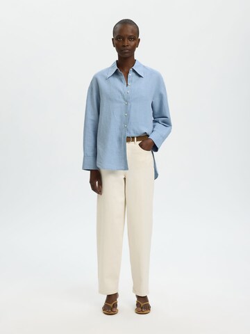 SELECTED Bluse 'SLFCleo' in Blau