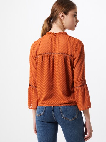 ONLY - Blusa 'ANNELENA' em laranja