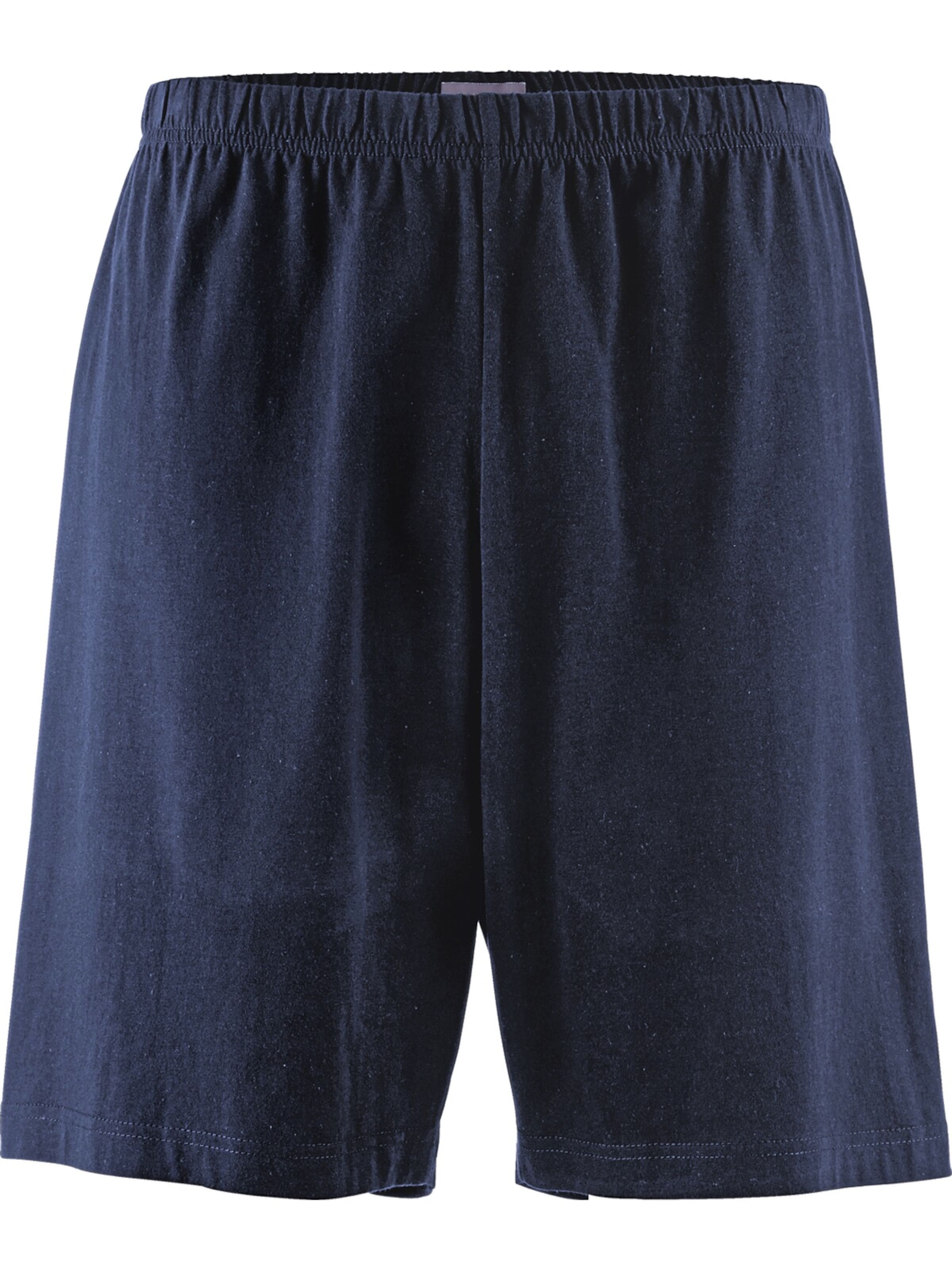 Jan Vanderstorm Schlafhose 'Malvik' in Blau: Vorderseite