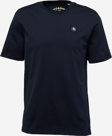 SCOTCH & SODA T-Shirt 'Essential' in Blau: predná strana