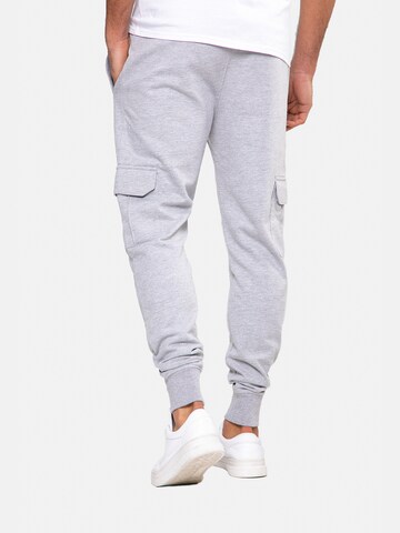 Threadbare Tapered Cargo Pants 'Stefan' in Grey