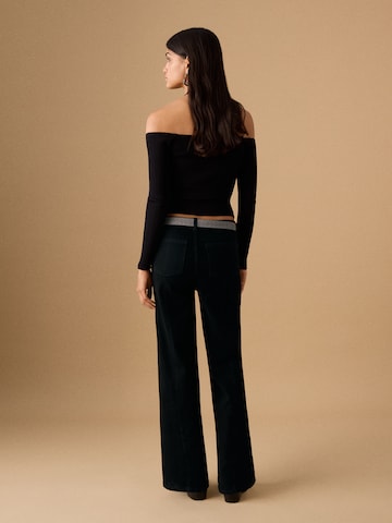 Wide leg Jeans di MANGO TEEN in nero
