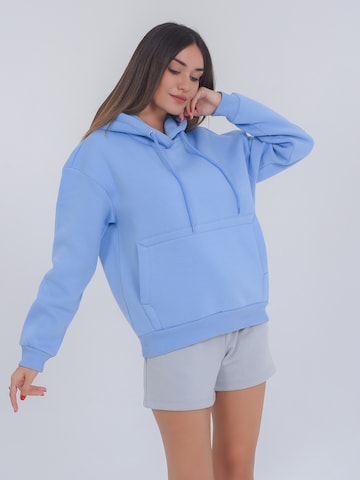 FRESHLIONS Sweatshirt 'Balina' in Blauw: voorkant