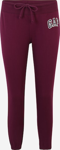 Gap Petite Spodnie w kolorze fioletowy: przód