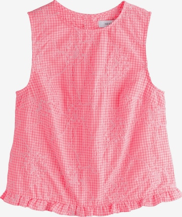 rožinė Next Palaidinė be rankovių: priekis