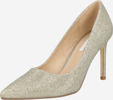 Dorothy Perkins - Zapatos con plataforma en oro: frente