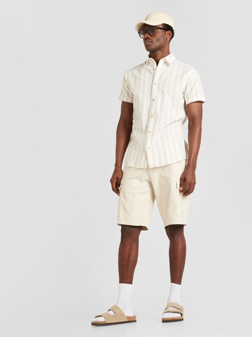 JACK & JONES Regular Shorts 'JJJoe' in Beige