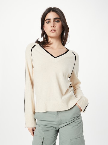 Oasis Pullover in Beige: predná strana