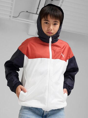 PUMA Sports jacket in White: front