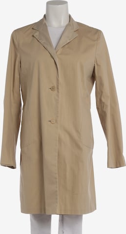 JIL SANDER Übergangsjacke L in Weiß: Vorderseite