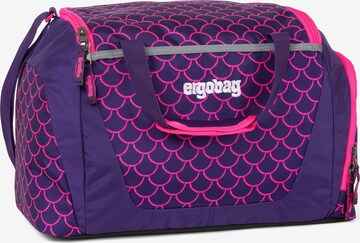 Sac de sport ergobag en violet : devant