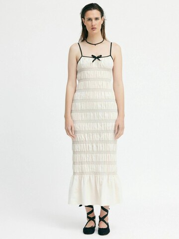 Robe ' BeauRS ' Résumé en beige