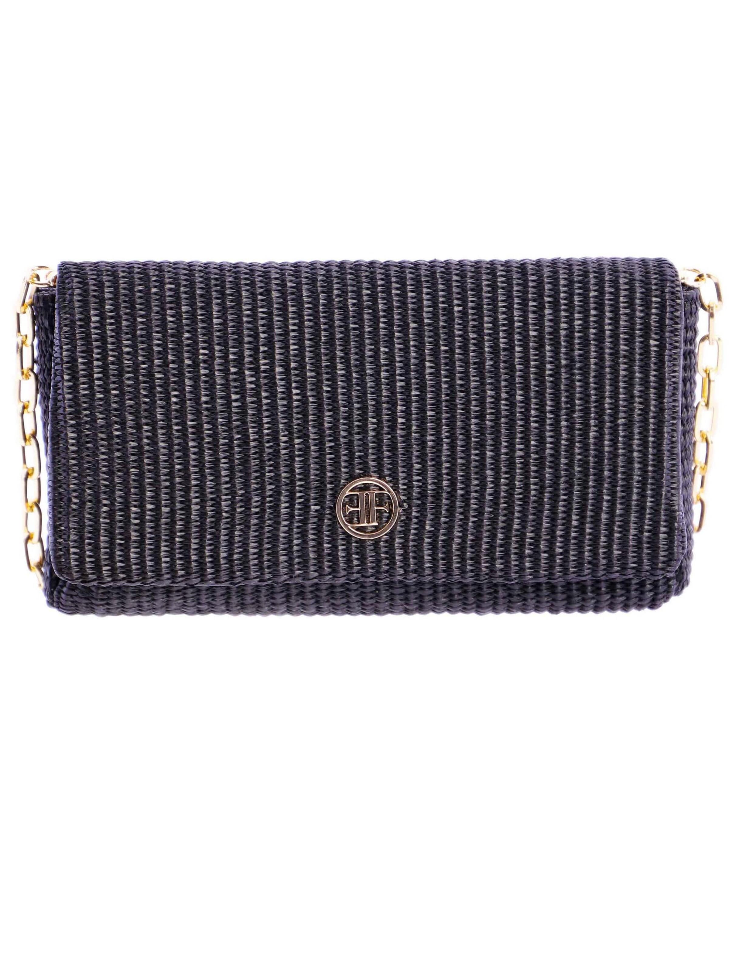 eferri - Bolso de hombro en negro: frente