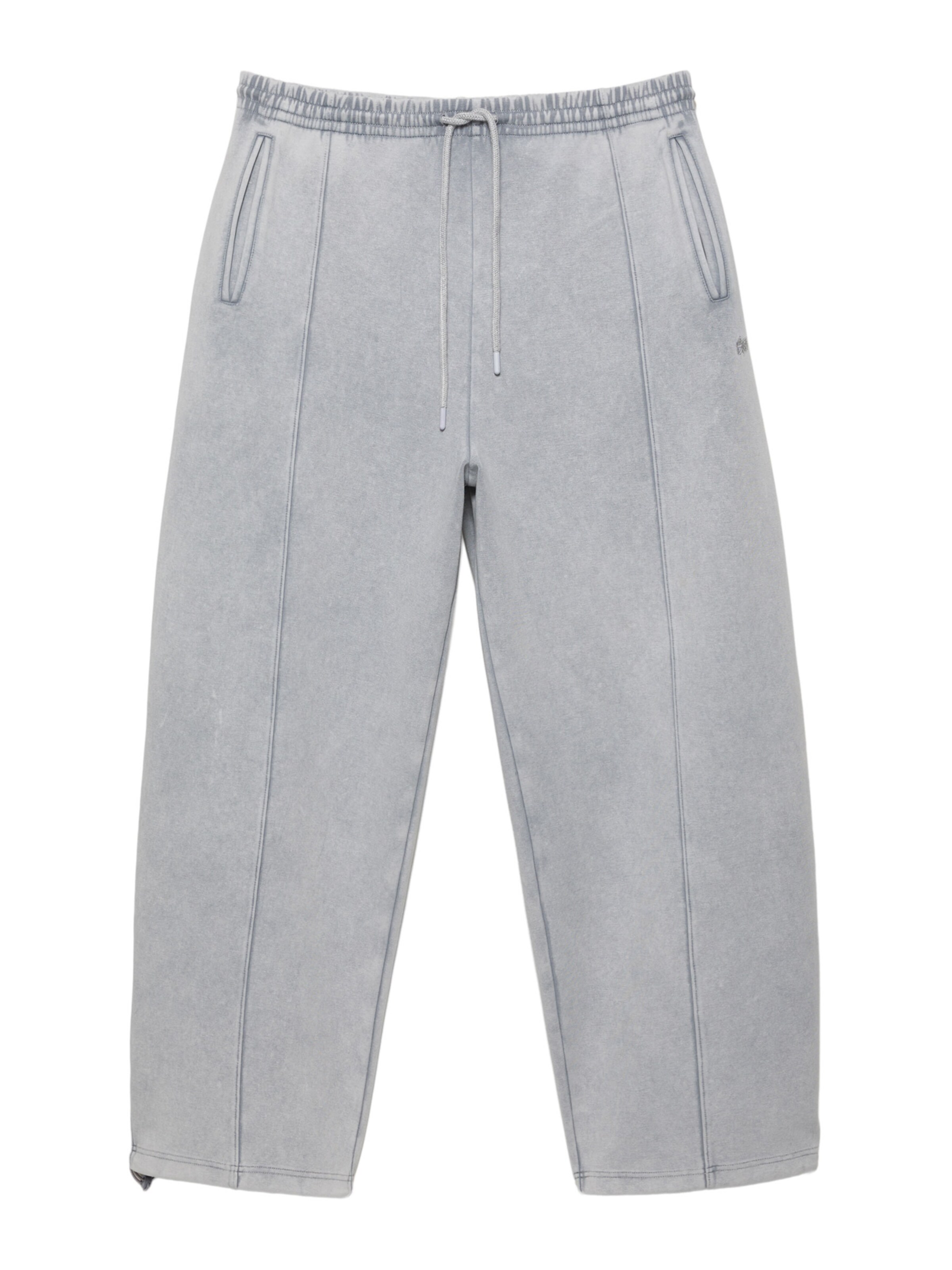 Pull&Bear Ozke Hlače 'STWD' | siva barva: sprednja stran